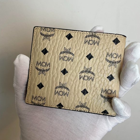 MCM viestos monogram bifold wallet - Picture 3 of 6